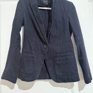 Banana Republic Dark Blue Corduroy Blazer